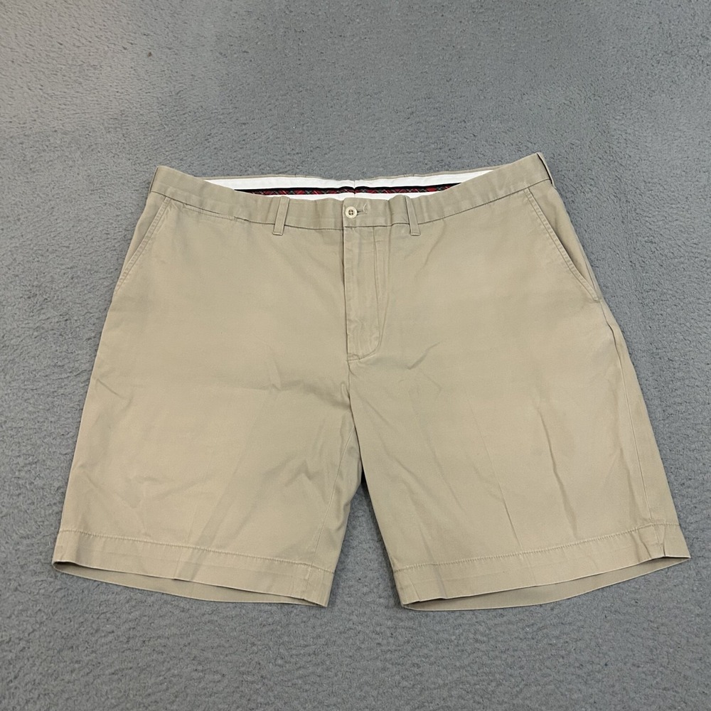 Polo Golf Ralph Lauren Shorts Mens 40 Beige Chino Cotton Crest Casual Adult